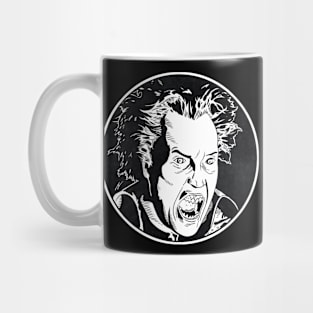 THE HEADLESS HORSEMAN - Sleepy Hollow (Circle Black and White) Mug